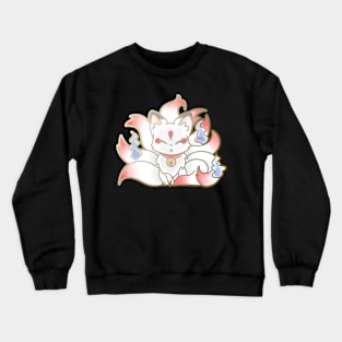 Kitsune - Black Crewneck Sweatshirt